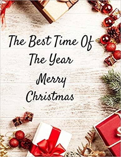 تحميل The Best Time Of The Year: Merry Christmas - Sketchbooks for Kids and Adults