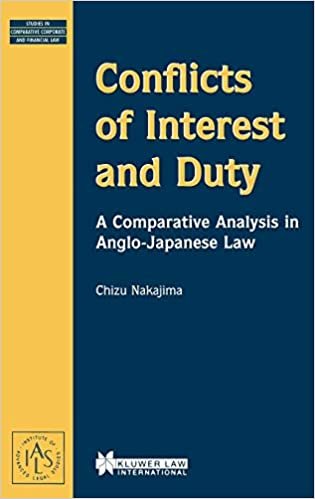 تحميل Conflicts of Interest and Duty: A Comparative Analysis in Anglo-Japanese Law