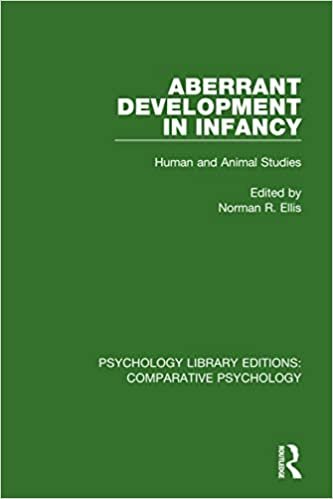 Aberrant Development in Infancy: Human and Animal Studies (Psychology Library Editions: Comparative Psychology) indir