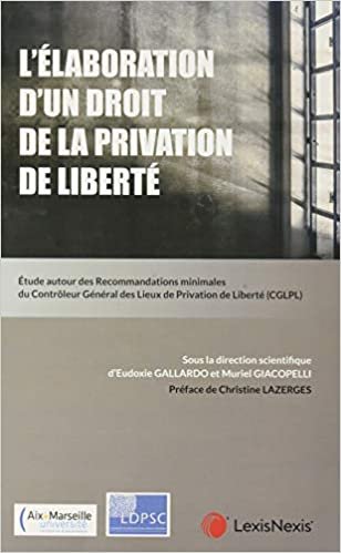 L'élaboration d'un droit de la privation de liberté: Etude autour des Recommandations minimales du Contrôleur Général des Lieux de Privation de Liberté (CGLPL). Préface de Christine Lazerges