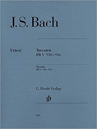 Toccatas  BWV 910-916 - piano - (HN 126)