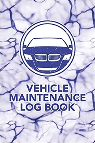 Vehicle Maintenance Log Book: Log Book To Record Your Car Or Vehicles Repairs And Maintenance - Dark Blue Marble Design  (6696 Repair or Maintenance ... Log Book Series - Dark Blue Marble) indir