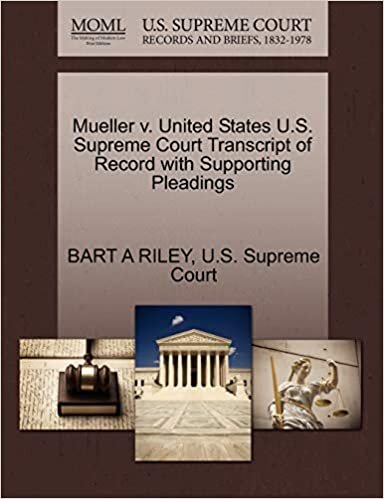 Mueller v. United States U.S. Supreme Court Transcript of Record with Supporting Pleadings indir