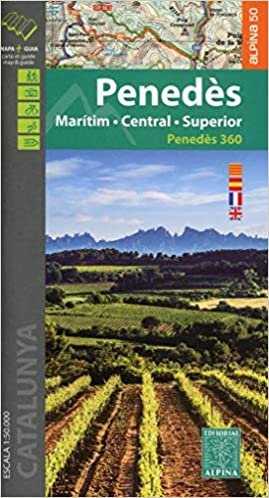 Penedès - Maritim-Central-Superior carte&guide,map&hiking g. indir