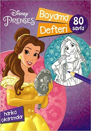 Disney Prenses -  Boyama Defteri: 80 Sayfa Harika Çıkartmalar indir