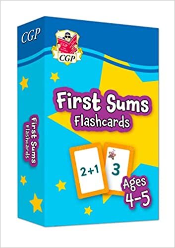 New First Sums Flashcards for Ages 4-5 (Reception): perfect for learning the number bonds to 10