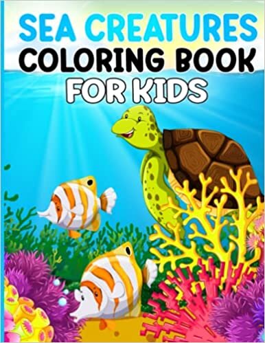 تحميل SEA CREATURES: COLORING BOOK FOR KIDS