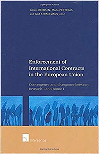 تحميل Enforcement of International Contracts in the European Union