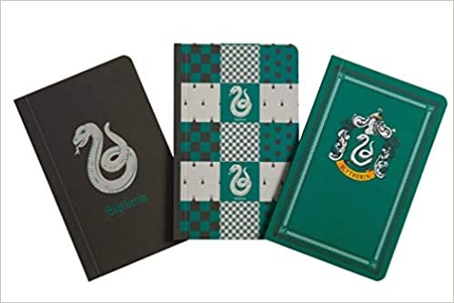 Harry Potter: Slytherin Pocket Notebook Collection (Set of 3) indir