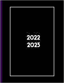 Agenda 2022 2023: Organiseur Scolaire 2022 2023 . Août 2022 / Juillet 2023 . Fille Garçon College Lycee Etudiant Primaire Enseignant . A4 . Cover Noir ... (French Edition)