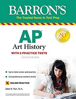 AP Art History: With 5 Practice Tests (Barron's Test Prep) (English Edition)