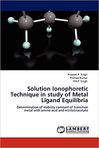 indir Solution Ionophoretic Technique in study of Metal Ligand Equilibria: Determination of stability constant of transition metal with amino acid and nitrilotriacetate