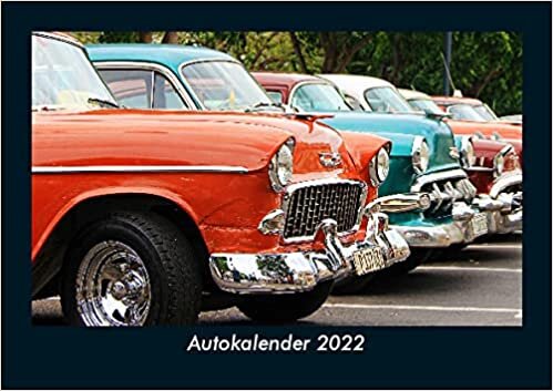 ダウンロード  Autokalender 2022 Fotokalender DIN A5: Monatskalender mit Bild-Motiven von Autos, Eisenbahn, Flugzeug und Schiffen 本