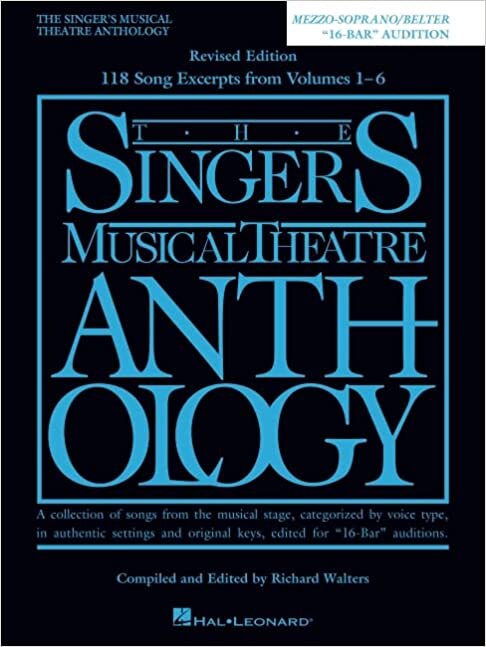 تحميل The Singer&#39;s Musical Theatre Anthology - 16-Bar Audition Edition: Mezzo-Soprano/Belter Edition