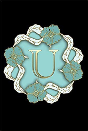 indir U: Personalized Monogrammed Initial &quot;U&quot; Notebook, Writing Journal or Diary for Women and Girls, Makes a Great Personalized Gift
