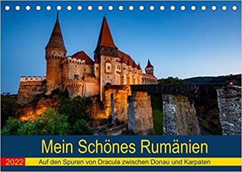Mein Schoenes Rumaenien (Tischkalender 2022 DIN A5 quer): Eine Reise durch Rumaenien zwischen Donau und Karpaten (Monatskalender, 14 Seiten )
