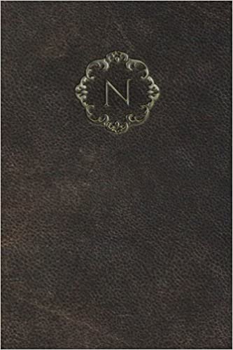 Monogram "N" Journal (Monogram Aged 365 Lined, Band 14) indir