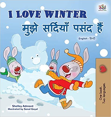 I Love Winter (English Hindi Bilingual Book for Kids) (English Hindi Bilingual Collection) indir