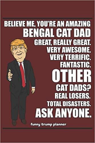 indir 2022 Planners for Bengal Cat Dad: A Hilarious Trump 2022 Planner for Conservatives (Bengal Cat Gifts)