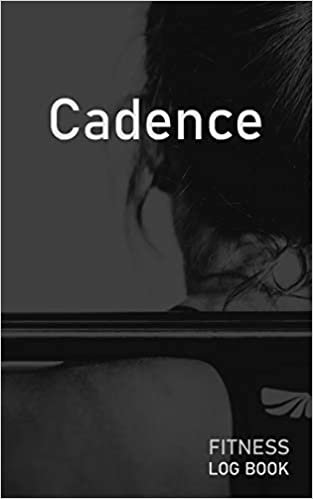 Cadence: Blank Daily Fitness Workout Log Book | Track Exercise Type, Sets, Reps, Weight, Cardio, Calories, Distance & Time | Space to Record ... Personalized First Name Initial C Cover indir