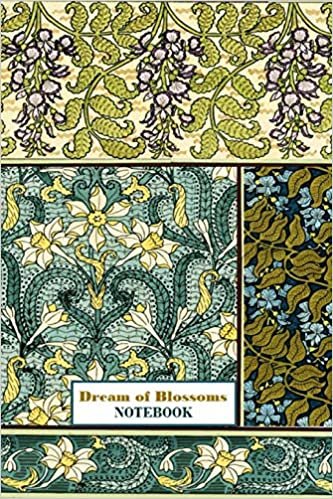 تحميل Dream of Blossoms NOTEBOOK [ruled Notebook/Journal/Diary to write in, 60 sheets, Medium Size (A5) 6x9 inches]