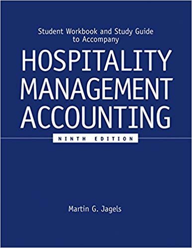Hospitality Management Accounting Student Workbook indir