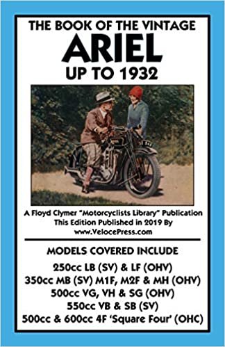 Book of the Vintage Ariel Up to 1932 - All Models Including Square Four indir