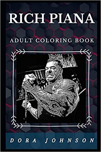 تحميل Rich Piana Adult Coloring Book: Legendary Bodybuilder and Famous YouTube Businessman Inspired Adult Coloring Book