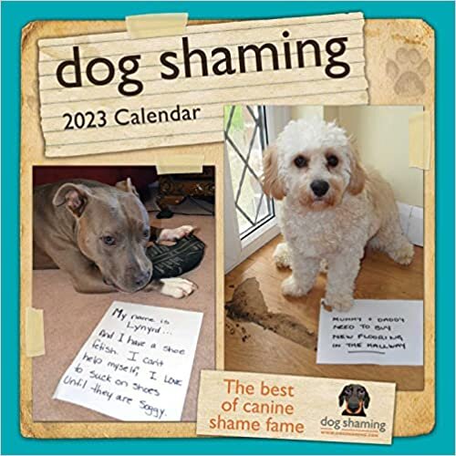 ダウンロード  Dog Shaming 2023 Mini Wall Calendar 本
