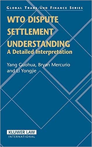 WTO Dispute Settlement Understanding: A Detailed Interpretation
