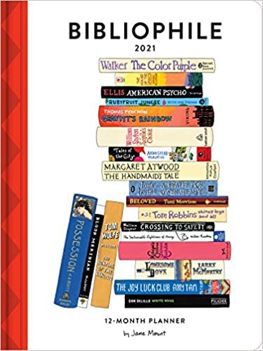 Bibliophile 2021 12-Month Planner: (Weekly Agenda of Miscellany for Book Lovers, Yearly Calendar for Writers)