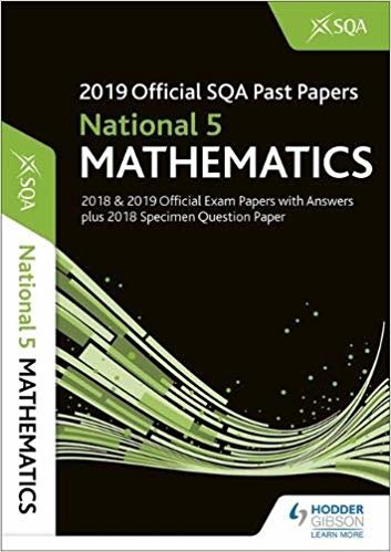 اقرأ 2019 Official SQA Past Papers: National 5 Mathematics الكتاب الاليكتروني 