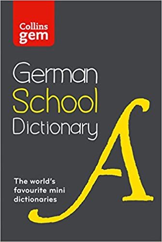 German School Gem Dictionary: Trusted support for learning, in a mini-format (Collins School Dictionaries) (Collins German School Dictionaries) indir