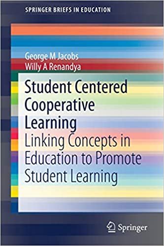 تحميل Student Centered Cooperative Learning: Linking Concepts in Education to Promote Student Learning