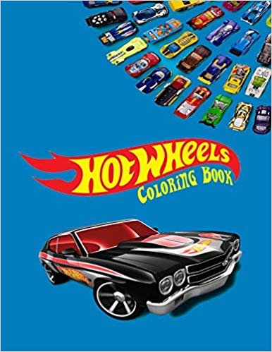 تحميل Hot Wheels Coloring Book: Coloring Book for Kids and Adults with Fun, Easy, and Relaxing Coloring Pages (Coloring Books for Adults and Kids 2-4 4-8 8-12+)