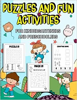 تحميل Puzzles And Fun Activities: For Kindergarteners And Preschoolers