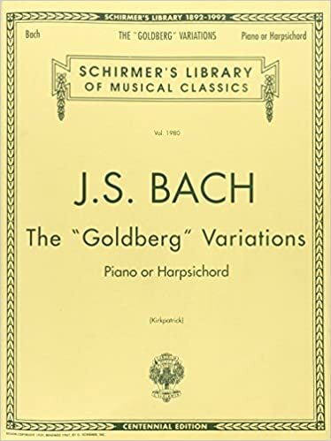 ダウンロード  Goldberg Variations: Piano or Harpischord (Schirmer's Library of Musical Classics) 本