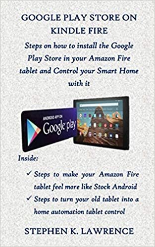 GOOGLE PLAY STORE ON KINDLE FIRE: Steps on how to install the Google Play Store in your Amazon Fire tablet and Control your Smart Home with it