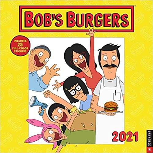 Bob's Burgers 2021 Wall Calendar