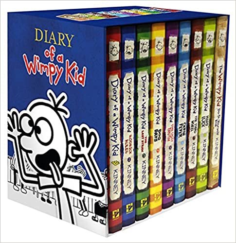  بدون تسجيل ليقرأ Diary of a Wimpy Kid Box of Books. Volumes 1 - 8