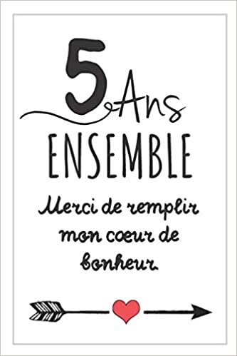 indir 5 Ans Ensemble, Carnet De Notes: Idée Cadeau Noces De Bois, Pour f, Pour Homme, Pour Célébrer Votre Union