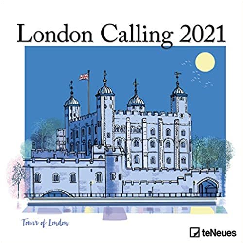 London Calling 2021 - Wand-Kalender - Broschüren-Kalender - 30x30 - 30x60 geöffnet indir