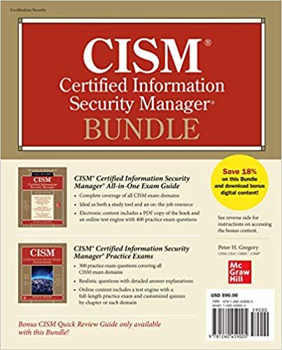 تحميل Cism Certified Information Security Manager Bundle