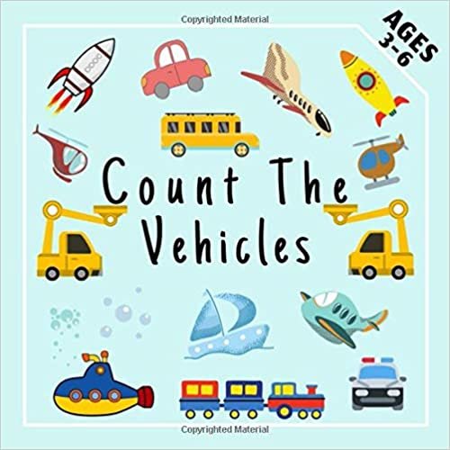 Count The Vehicles: Fun Preschool Educational Guessing Game for Kids 3-6 Year Olds