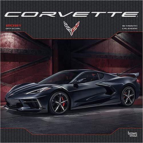 Corvette 2021 - 16-Monatskalender: Original BrownTrout-Kalender [Mehrsprachig] [Kalender] (Wall-Kalender) indir