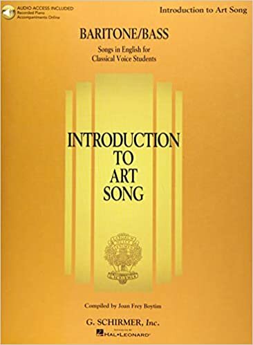 Introduction to Art Song for Baritone/Bass: Songs in English for Classical Voice Students With Downloadable Audio ダウンロード