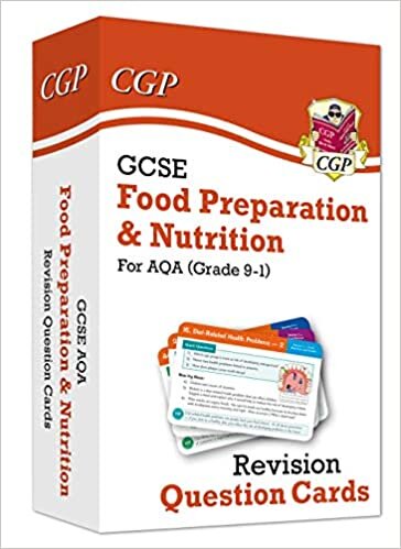 CGP Books New Grade 9-1 GCSE Food Preparation & Nutrition AQA Revision Question Cards: perfect for catch-up and the 2022 and 2023 exams (CGP GCSE Food 9-1 Revision) تكوين تحميل مجانا CGP Books تكوين