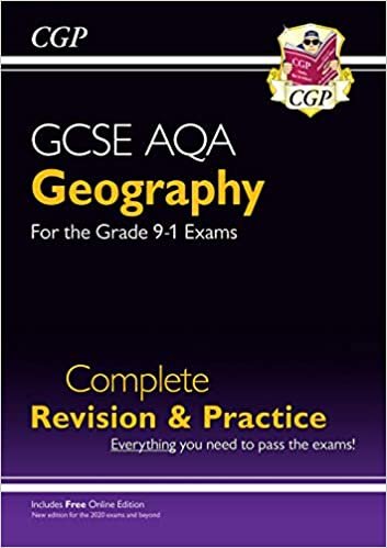 CGP Books GCSE 9-1 Geography AQA Complete Revision & Practice (w/ Online Ed): ideal for catch-up and the 2022 and 2023 exams (CGP GCSE Geography 9-1 Revision) تكوين تحميل مجانا CGP Books تكوين