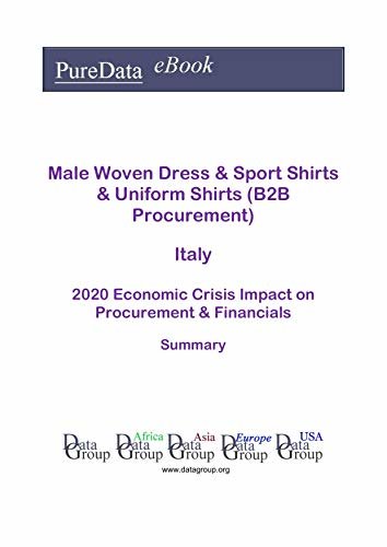 ダウンロード  Male Woven Dress & Sport Shirts & Uniform Shirts (B2B Procurement) Italy Summary: 2020 Economic Crisis Impact on Revenues & Financials (English Edition) 本