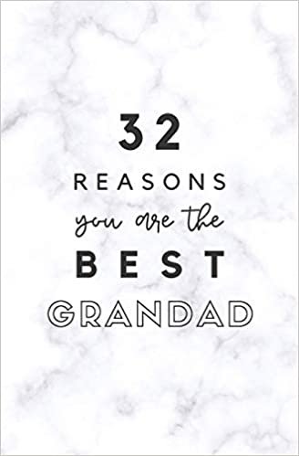 تحميل 32 Reasons You Are The Best Grandad: Fill In Prompted Marble Memory Book
